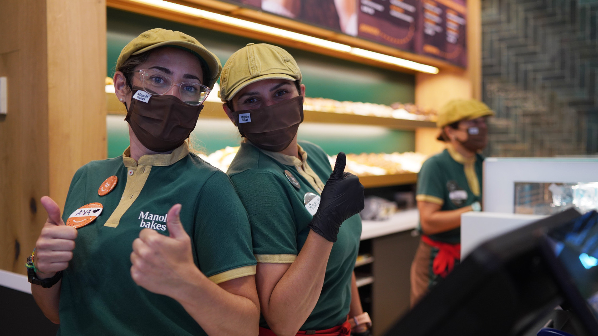 Manolo Bakes espacio seguro COVID-19