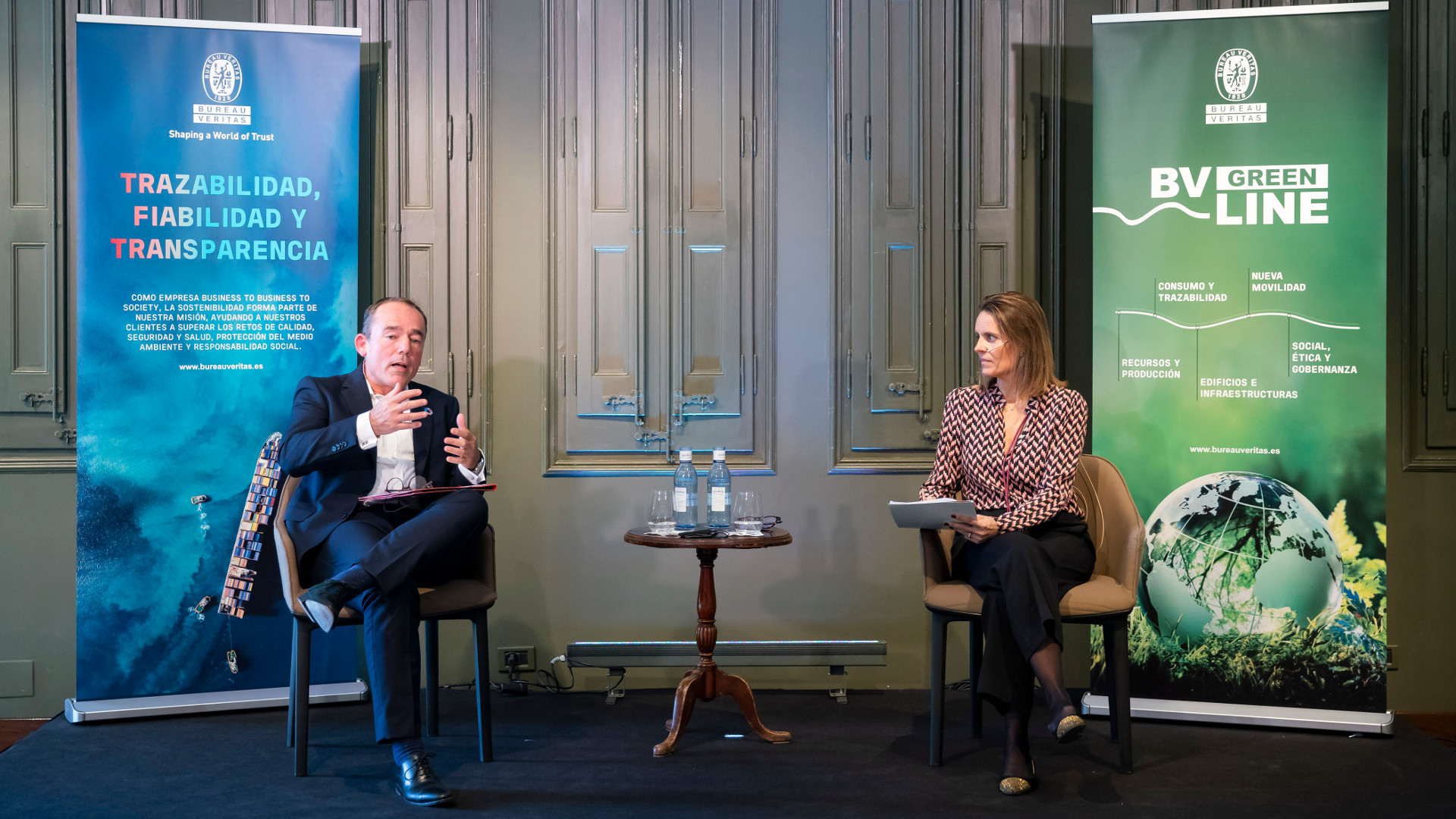 Bertrand Martin y Teresa Rodon