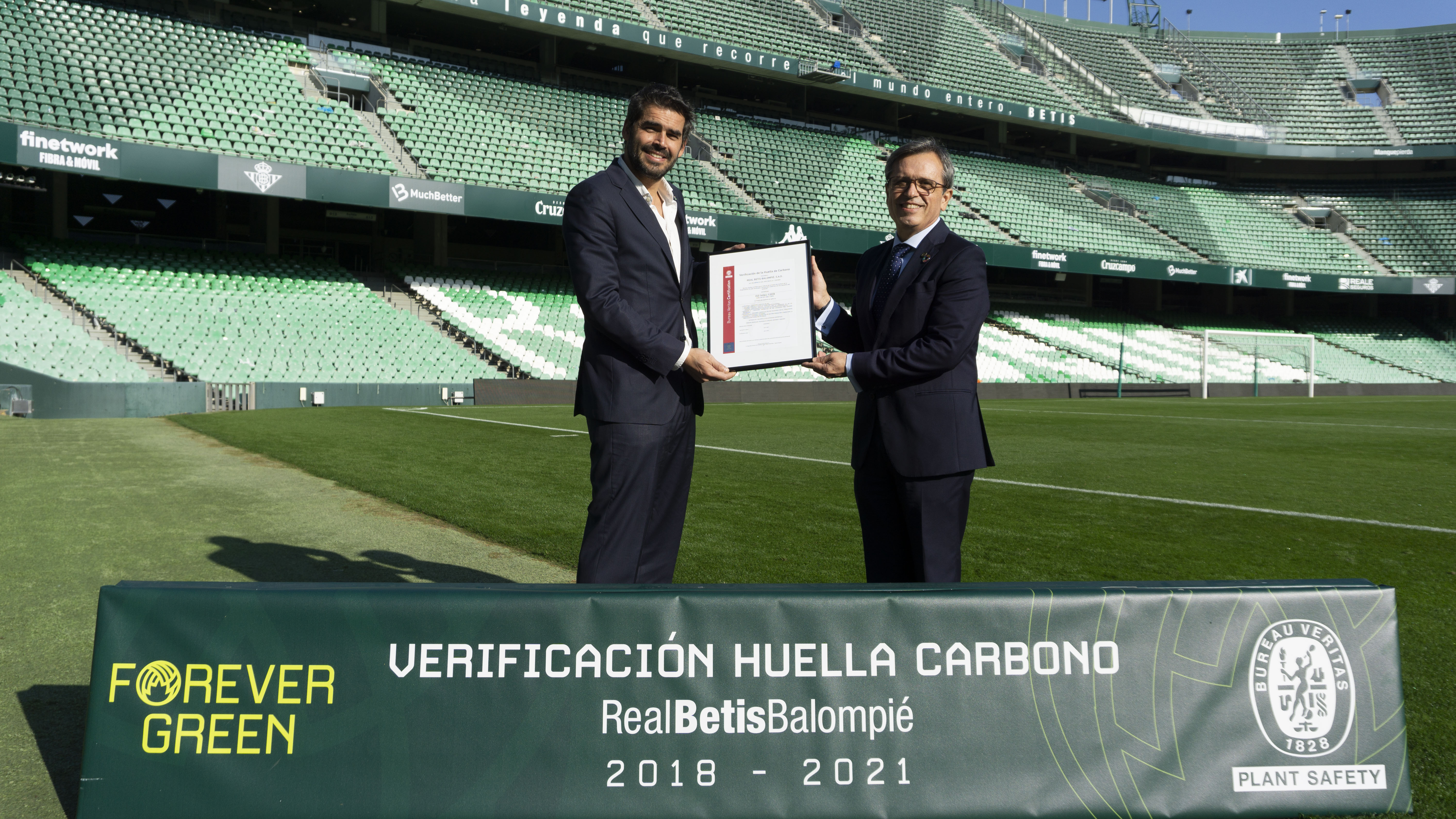 certificado huella carbono real betis
