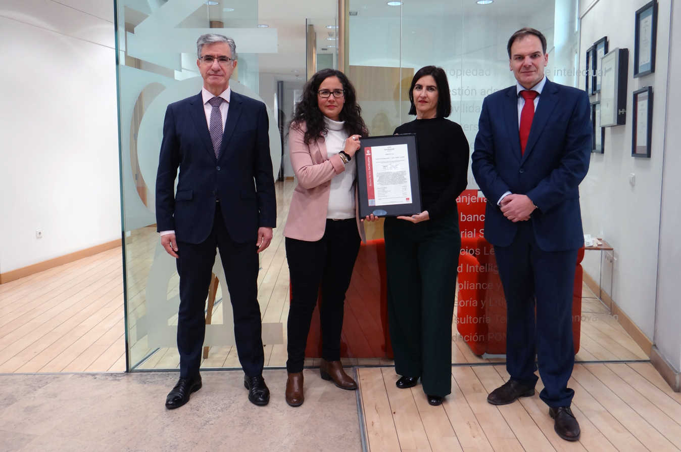 Certificación PONS ISO 27001