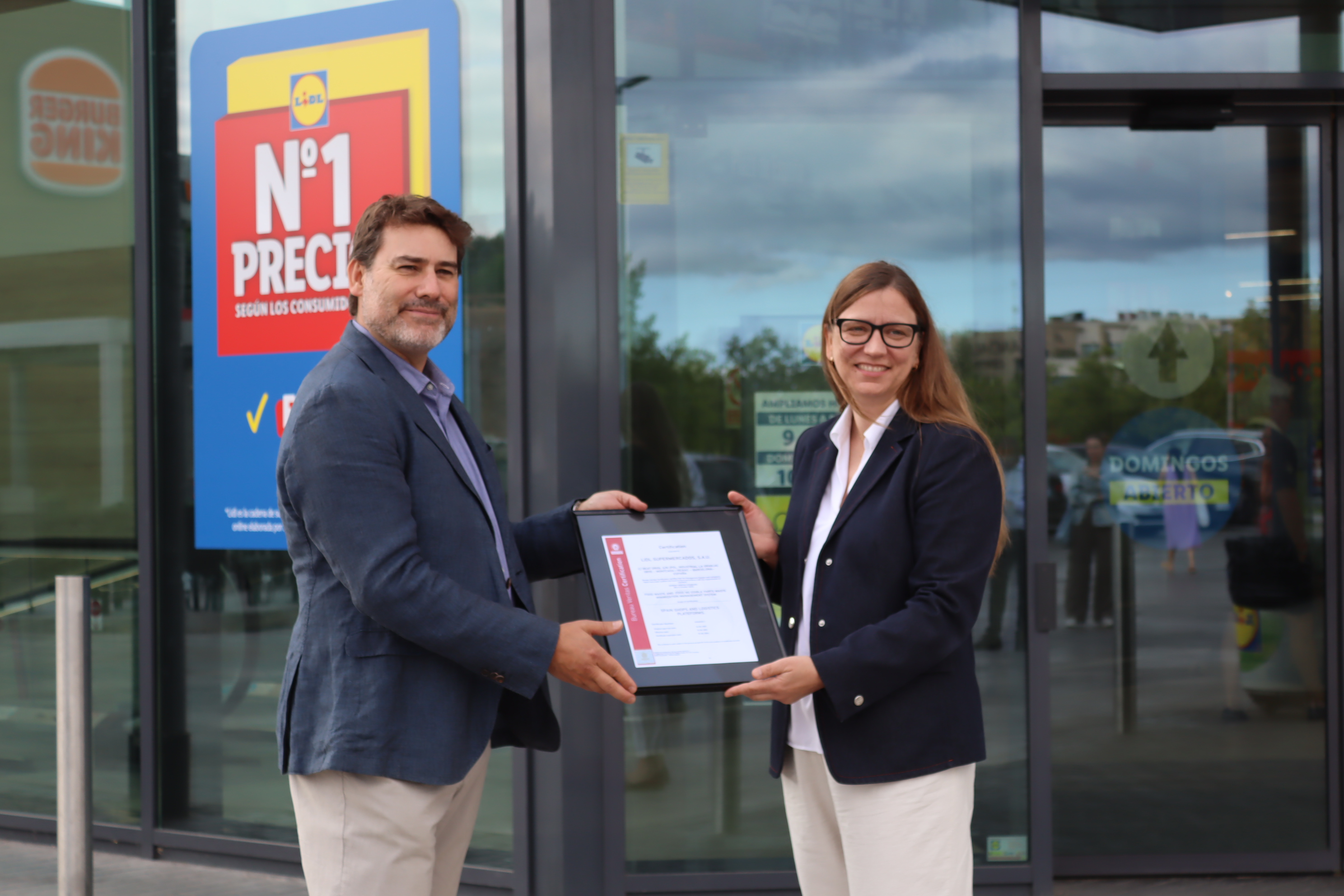 Lidl certificación desperdicio alimentario 