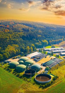 planta de biogás y biometano