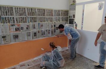 Acondicionamiento de un aula escolar de refuerzo escolar para niños en riesgo de exclusión