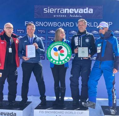 Sello Evento Deportivo Copa Mundo SBX Sierra Nevada